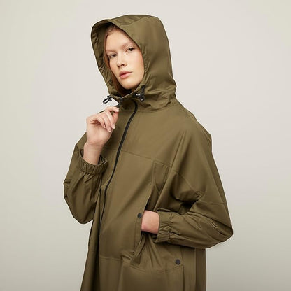 Packable Hooded Poncho