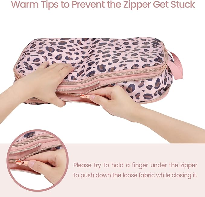 Cambond Compression Packing Cubes for Travel Women - Expandable Travel Bags Luggage Organizers Travel Essentials Compression Cubes for Travel Carry on Suitcases Organizer