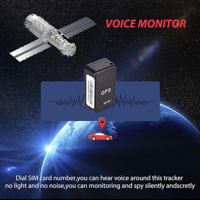 Mini GPS Tracker for Vehicles No Monthly Fee - Real-time Wireless Hidden GPS Trackers Device for Car with Smart Phone app