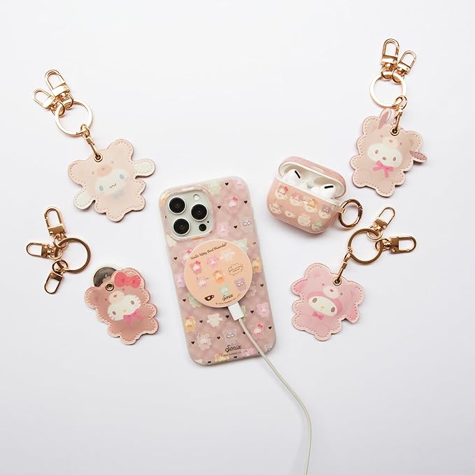 Sonix x Sanrio Keychain Case Compatible with Apple AirTag | Protective Cover Keychain | Hello Kitty Latte Bears