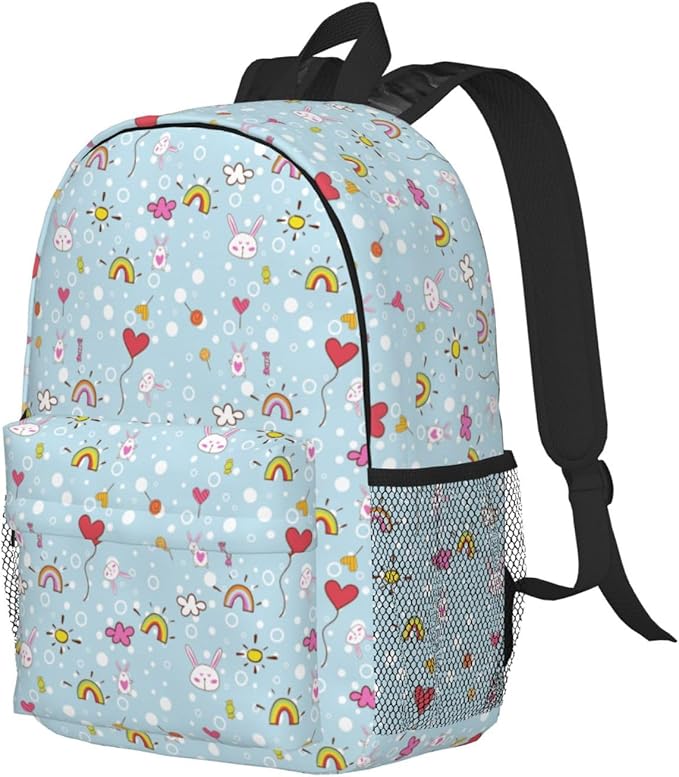 Kids Backpack for School Elementary Lightweight Cute Students Bookbag for Teens Boys Girls School Bag