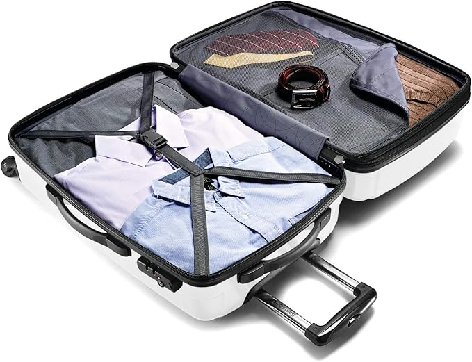 Samsonite Winfield 2 Hardside Luggage with Spinner Wheels, Carry-On 20-Inch, Brushed White