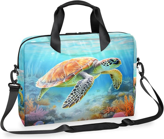 Laptop Bag Bohemian Mandala Laptop Satchel Briefcase Adjustable shoulder Carrying for MacBook Pro 16 inch