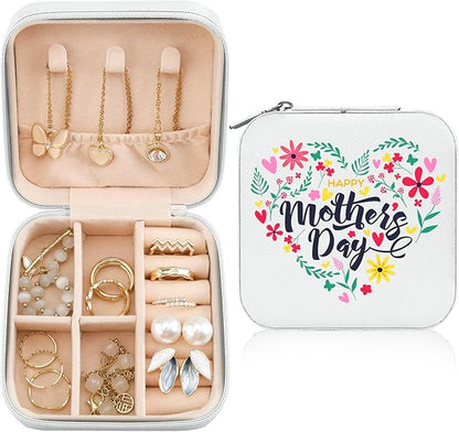 MAYCARI Mother's Day Gift - Best Mom Jewelry Case Organizer for Travel Essentials
