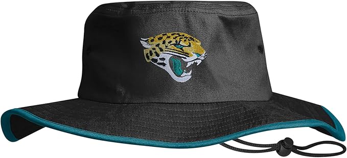 NFL Solid Team Color Logo Sport Outdoor Sun Bucket Boonie Hat