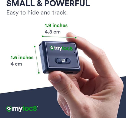 GPS Tracker for Vehicles with Magnet – 4G LTE Real-Time Location Device with App, Long Life Battery – Anti-Theft GPS Tracker for Car, Motorcycle, Scooter, Bike (Subscription Required)