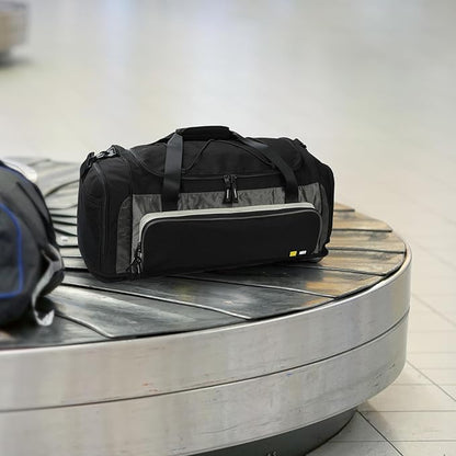 MIER Large Gym Bag for Men Sports Duffle Bag with Shoe Compartment 60L Lightweight Duffel Bags for Workout Fitness Travel