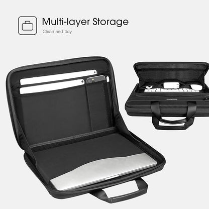 Smatree Heavy Duty Hard Case Compatible with 16.2 inch MacBook Pro 2024 M4/2023 M3 A2918/A2992/A2779, MacBook Pro 2021/2019 16 inch Shoulder Bag, for Acer Aspire 5/Predator Helios 300/Nitro 5