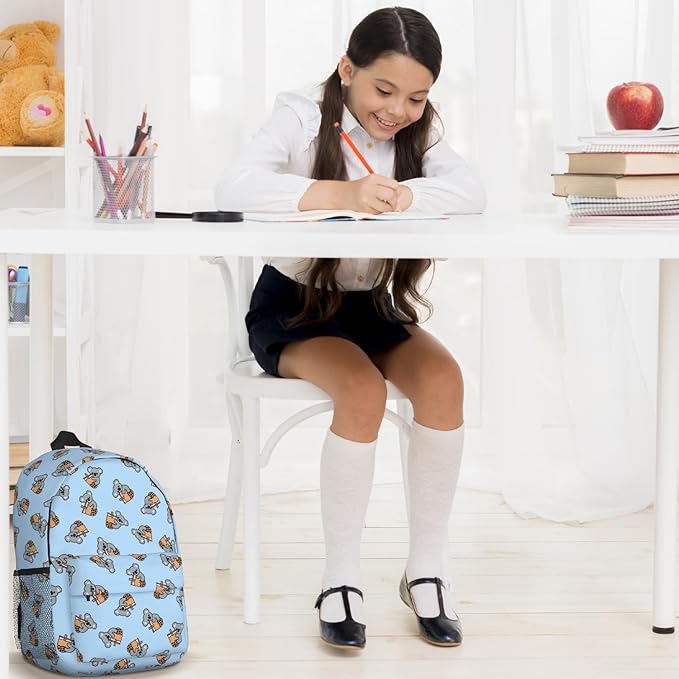 Kids Backpack for School Elementary Lightweight Cute Students Bookbag for Teens Boys Girls School Bag