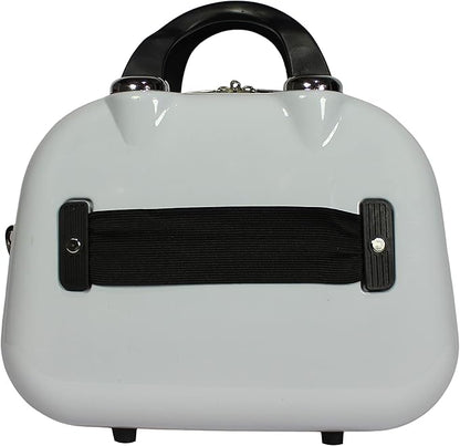 World Traveler Butterfly 13-Inch Polycarbonate Hardside Cosmetic Case Shoulder Tote