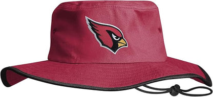 NFL Solid Team Color Logo Sport Outdoor Sun Bucket Boonie Hat
