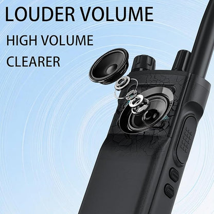 BAOFENG DM32 DMR Handheld Radio with USB-C Charging, GPS, 10W Long Range Walkie Talkie for Emergency Rescue & Outdoor Sports DM-32UV (1 Pack Black+Back Clip)