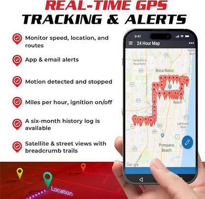 Spy Spot GV53MG Hard Wire Kill Switch GPS Vehicle Tracker - 4G Remotely Disable The Ignition from Any Location, Locator Tracking Device, US, CA, MX Coverage, Subscription Required
