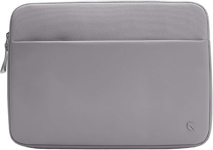 Incase A.R.C. Laptop Sleeve 14 Inch – MacBook Case with Faux Fur Lining, External Pocket – Fits MacBook Pro Air Lenovo Dell HP – Laptop Cover, Computer Case - Travel, Work, College - Grey