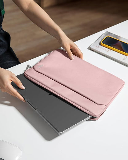tomtoc Slim Laptop Sleeve for 14-inch MacBook Pro M5/M4/M3/M2/M1 Pro/Max 2025-2021, Water-Resistant Protective Case for 13.8 Inch Surface Laptop AI PC, Accessory Bag