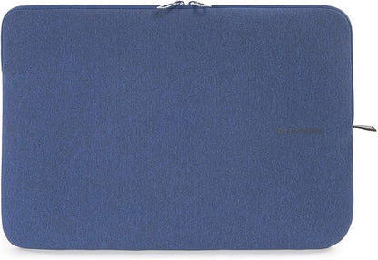 TUCANO Melange Neoprene Sleeve Comp. with MacBook Pro 16” / Laptop up to 15.6”, 4mm Thick, Anti-Slip, Anti-Scratch Blue