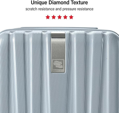 Hanke Hardshell Luggage Sets 2 Piece Extra Large Suitcases with Lock,28 Inch Luggage with Spinner Wheels, Travel Suitcase for Women Men 20 29Inch,Grey