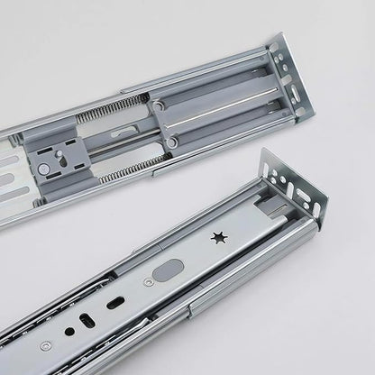 LONTAN 10 Pairs Rear Mounting Brackets for Drawer Slide - B4502 Cabinet Drawer Bracket for Face Frame Cabinets Kitchen Replacement Parts for 1.77 inch(45mm) Width Furniture Gildes
