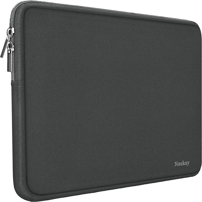 Laptop Sleeve Bag 15.6 Inch,Resistant Neoprene Laptop Sleeve/Notebook Computer Pocket Case/Tablet Briefcase Carrying Bag fit for Computer Notebook MacBook- (Grey)
