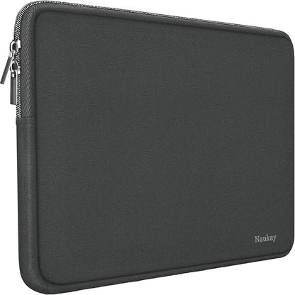 Laptop Sleeve Case,13-13.3 Inch Resistant Neoprene Laptop Sleeve/Notebook Computer Pocket Case/Tablet Briefcase Carrying Bag-(Grey)