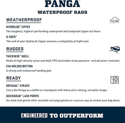 YETI Panga Series Airtight, Waterproof, Submersible Bags, Panga 28, King Crab, Panga 28