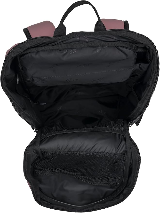 Beckmann STREET GO – Bold & Stylish Ergonomic backpack for Teens & Adults, Versatile & Functional, 26L Capacity expands to 31L - Sustainable & Durable - Water-Resistant, Lightweight. ASH ROSE