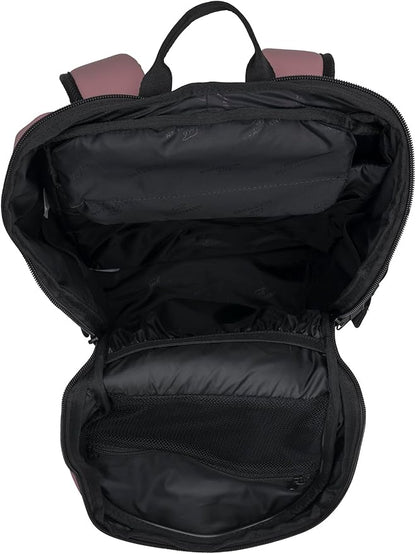 Beckmann STREET GO – Bold & Stylish Ergonomic backpack for Teens & Adults, Versatile & Functional, 26L Capacity expands to 31L - Sustainable & Durable - Water-Resistant, Lightweight. ASH ROSE