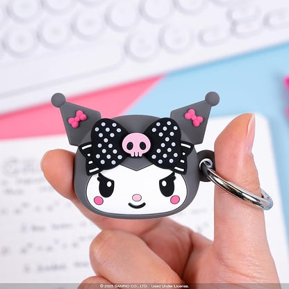 iFace Sanrio My Melody 50th and Kuromi 20th Anniversary Case Compatible with AirTag [Special Limited Edition] - Kuromi 20th Anniversary