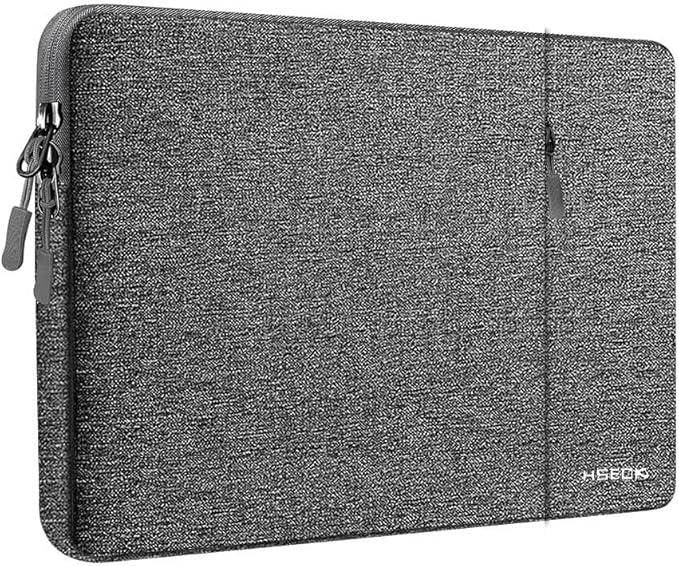 Slim Laptop Case 13.3 14 inch Sleeve, Rainproof & Shockproof Carrying Case for Notebooks Compatible with MacBook Pro 14" and All Models 13.3" MacBook Air/Pro, Most Popular 13"-14" PC,Dark Gray