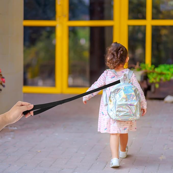 4pcs Detachable Walking Rope for Anti-Lost Leash with Wrist and Backpack Attachment Safety Harness for Outdoor Preschool Use