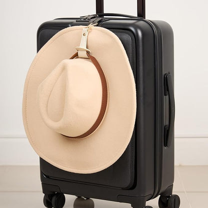 BAREFOOT CARIBOU Hat Clip for Travel, Hands-Free Bag, Backpack, Purse, and Hiking Gear Clip-on Holder Strap for Baseball, Snapback, and Ponytail Caps