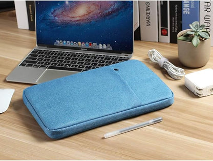 NIDOO 12" 13 inch Laptop Sleeve Case for 12.9" iPad Pro M1 M2 / 13" 13.6" MacBook Air/Surface Pro 7 8 9 X / 11.5" Lenovo Tab P11 Pro Tablet/ThinkPad Z13 / 13.4" Dell XPS 13 Plus/Galaxy Blue