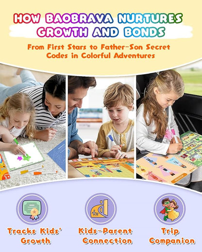 Preschool Learning Activities, 37 Themes Tracing Activity Books Ages 3-8, Toddler Handwriting Practice, Letter Tracing, Kindergarten Workbooks, Travel Game for Trip, Christmas Birthday Gifts