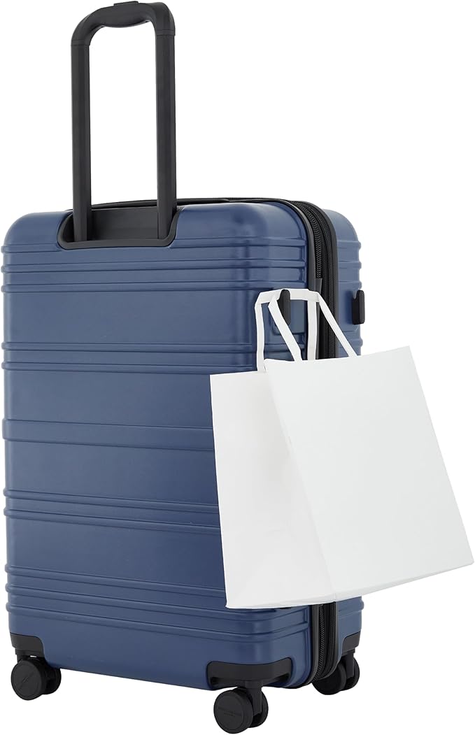 SCOTCH & SODA Rotterdam Expandable Hardside Luggage, Ocean Blue, 3 Piece Set