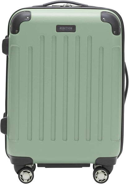 Kenneth Cole REACTION Renegade Luggage Expandable 8-Wheel Spinner Lightweight Hardside Suitcase, Seafoam, 20-Inch Carry On