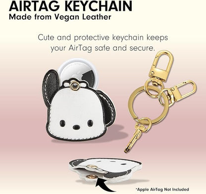 Sonix x Sanrio Character Keychain Case Compatible with Apple AirTag | Protective AirTag Cover Keychain | Pochacco