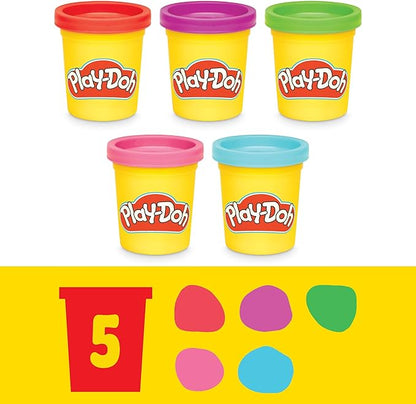 Play-Doh Flower Shop Playset, 27 Garden Toy Accessories, Kids Arts & Crafts, 3+ (Amazon Exclusive)