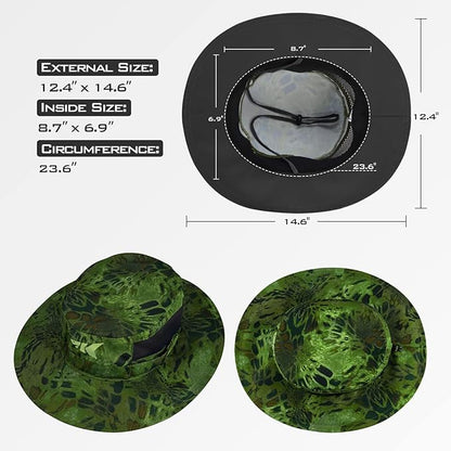 KastKing Sol Armis UPF 50 Boonie Hat - Sun Protection Hat, Fishing Hat, Beach & Hiking Hat, Paddling