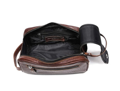 Aaron Leather Goods Waterproof Dopp Kit Travel Pouch