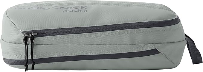 Eagle Creek Pack-It Reveal Carry-On Set - Compression Cube S (2x) & M (1x) & Clean/Dirty Cube M - Angled Zipper Stackable Carry-On Packing Tubes - Travel Essentials - Storm Grey