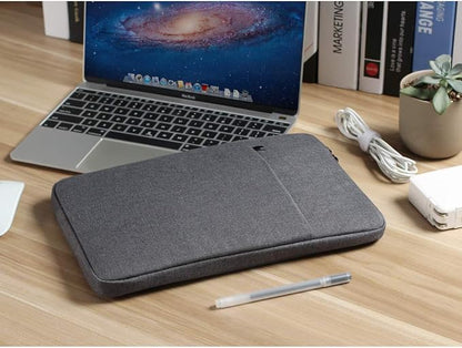 NIDOO 13-14 inch Laptop Sleeve Case Protective Computer Cover for 14" MacBook Pro M4 M3 M2 M1 / 14.4" Surface Laptop Studio/ThinkPad X1 Carbon / P14s T14 L14 E14 / HP, Dark Grey