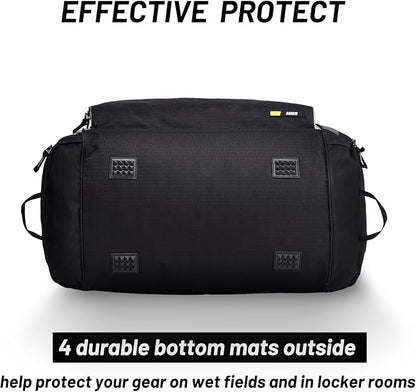 MIER Large Gym Bag for Men Sports Duffle Bag with Shoe Compartment 60L Lightweight Duffel Bags for Workout Fitness Travel