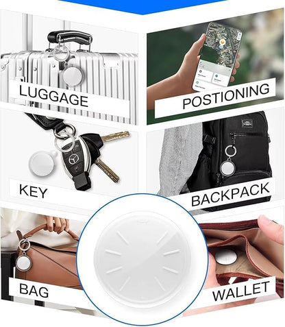 Car GPS Tracking Device for Vehicles, Cars etc,2 PCS Real Time Mini Hidden Car Tracker with Waterproof Case, Work with Find My (iOS Only), No Monthly Fee