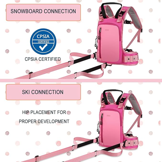 QOGIR Ski and Snowboard Harness for Kids: Learn to Ski and Teach Your Child The Speed Control