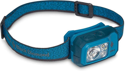 BLACK DIAMOND Storm 500-R Rechargeable Headlamp | 500 Lumens Brightness | Waterproof & Micro-USB Charging | Azul