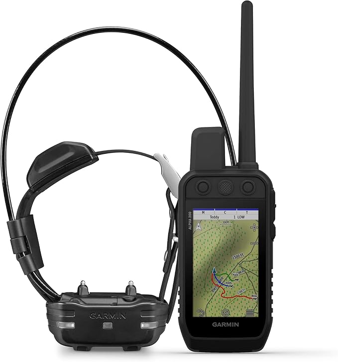 Garmin Alpha 200 Handheld and TT15 Mini Dog Device, Accessible and Fast Tracking and Training for Your Dogs, Sunlight-readable 3.5" Capacitive Touchscreen