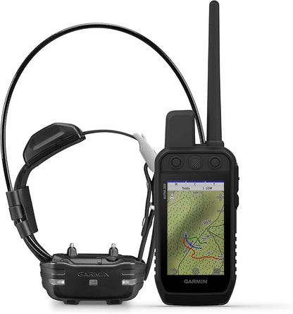 Garmin Alpha 200 Handheld and TT15 Mini Dog Device, Accessible and Fast Tracking and Training for Your Dogs, Sunlight-readable 3.5" Capacitive Touchscreen
