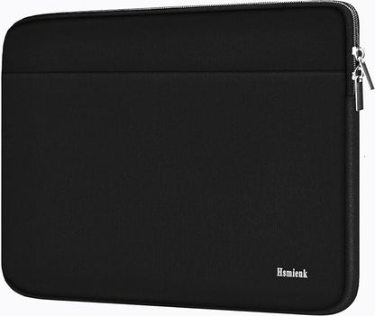 Laptop Sleeve 13.3 inch, Protective Laptop Cover Tablet Carrying Bag Compatible for 13-14 inch MacBook Air/MacBook Pro, Notebook, Chromebook Computer with Accessory Pocket, Black