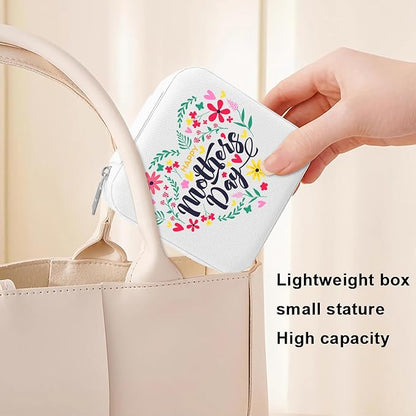 MAYCARI Mother's Day Gift - Best Mom Jewelry Case Organizer for Travel Essentials