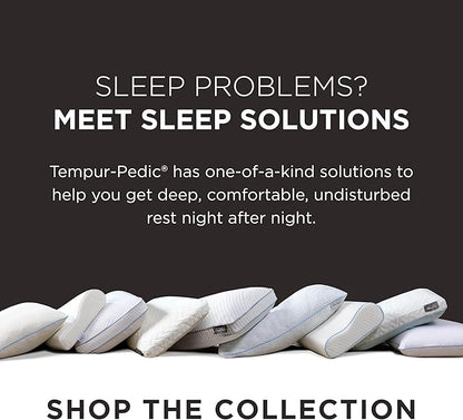 Tempur-Pedic TEMPUR-Ergo Neck Pillow, Medium Profile, White